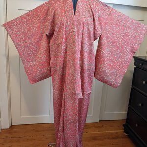 Japanese silk Kimono pink